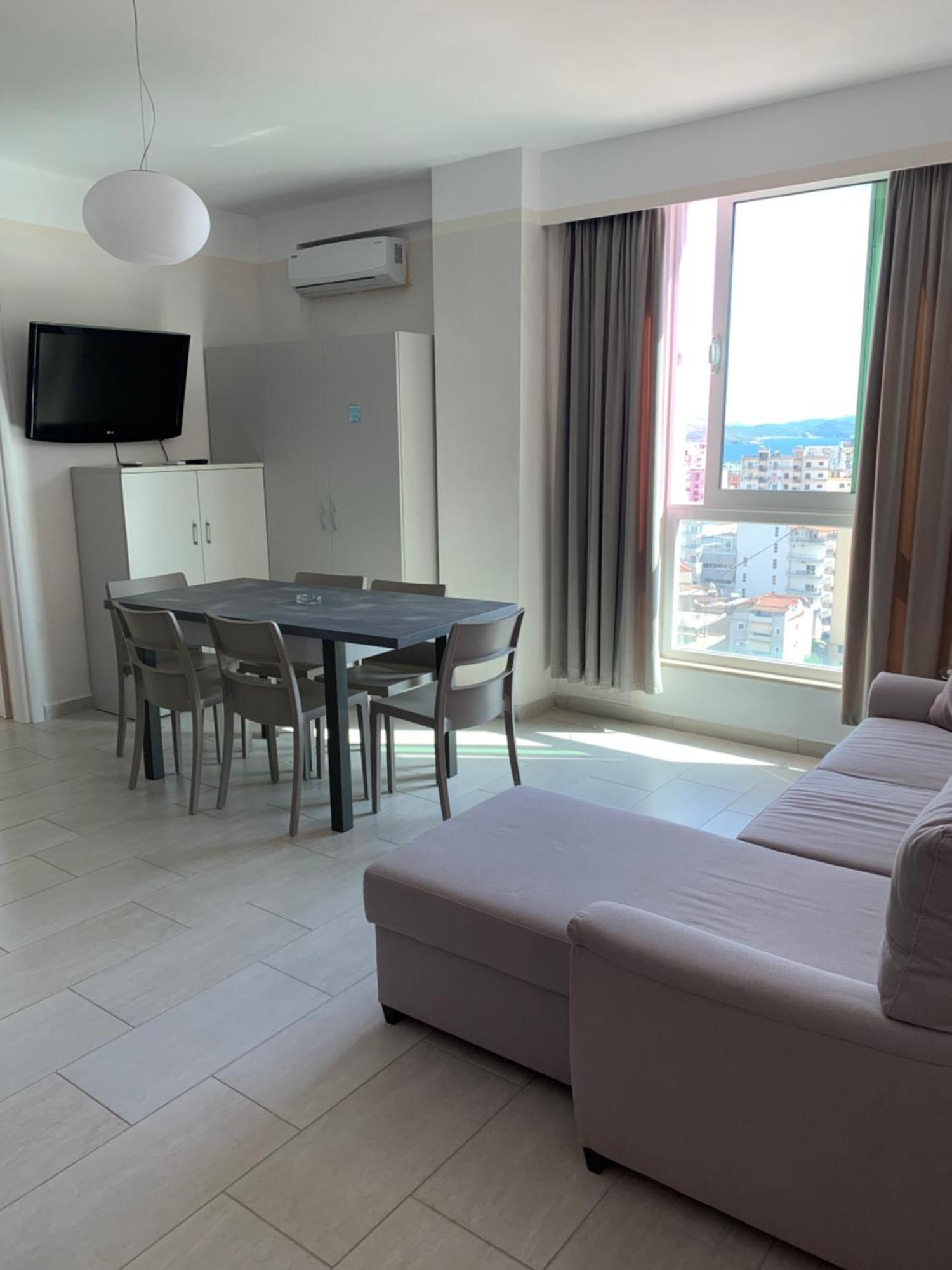 Guest - Sea Breeze Apartments Sarande Ngoại thất bức ảnh