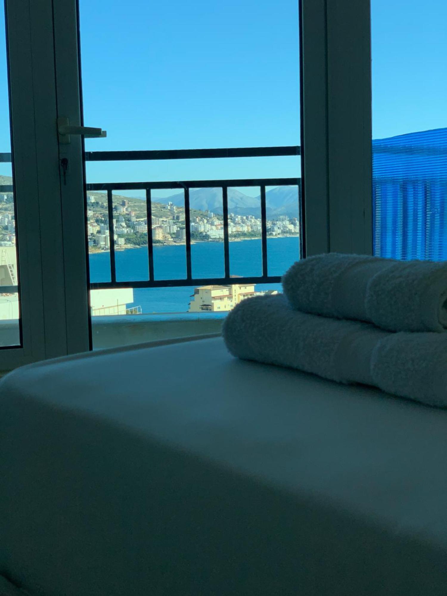 Guest - Sea Breeze Apartments Sarande Ngoại thất bức ảnh